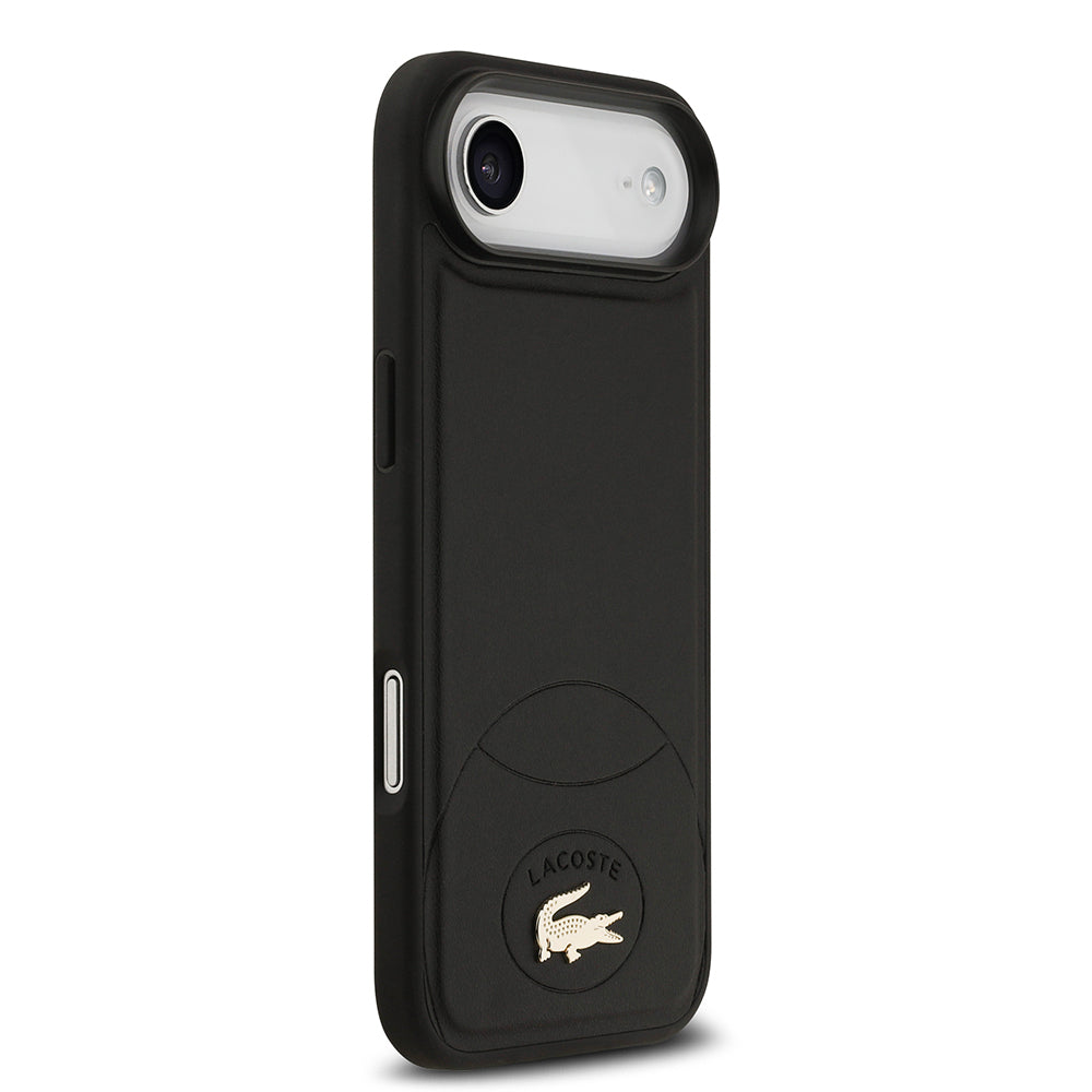 Lacoste iPhone 17 Air Orjinal Lisanslı M-safe Şarj Özellikli PU Deri Tasarımlı Metal Logolu Kılıf Lacoste iPhone 17 Air Orjinal Lisanslı M-safe Şarj Özellikli PU Deri Tasarımlı Metal Logolu Kılıf